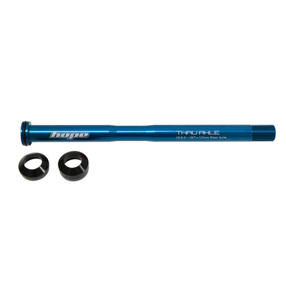 Eje de Rueda Trasera HOPE 164.5-167mm #HTAR167 Azul