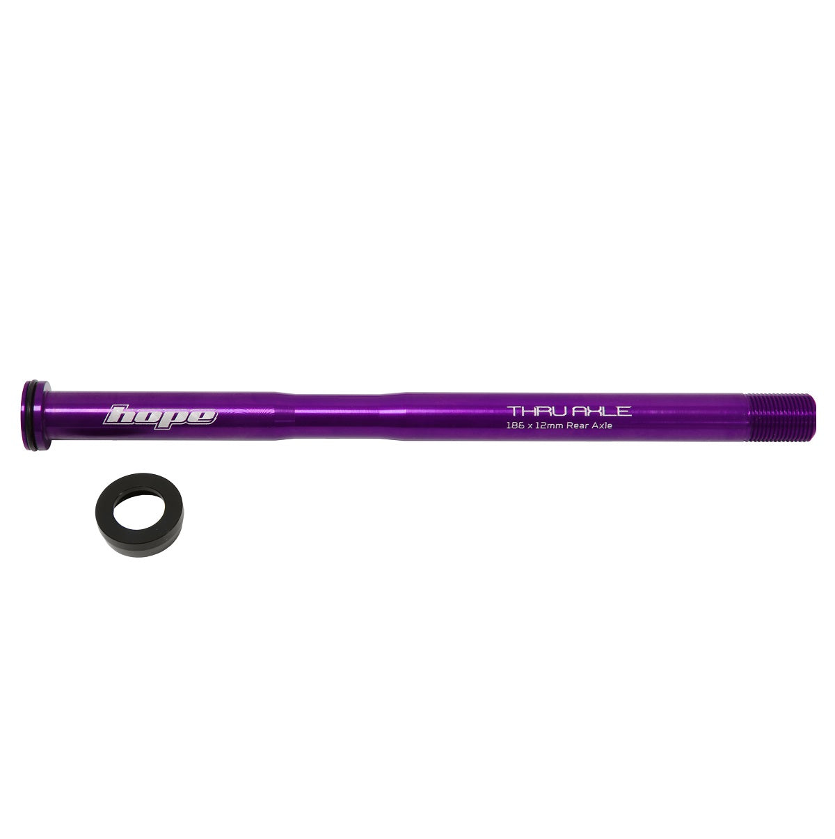 HOPE Eje Rueda Trasera 186mm #HTAR186 Morado