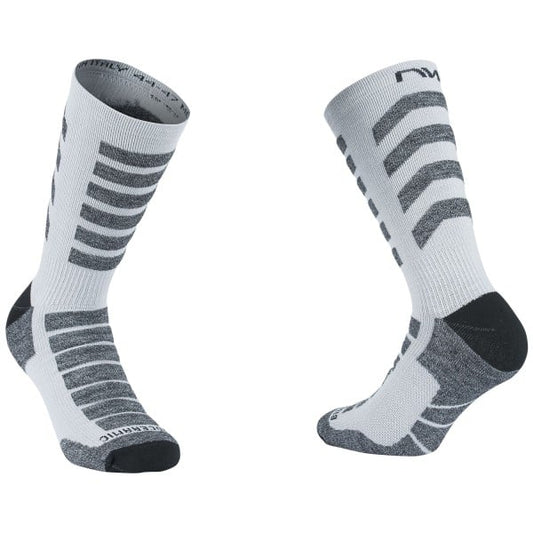 Calcetines NORTHWAVE HUSKY CERAMIC HIGH Gris Claro