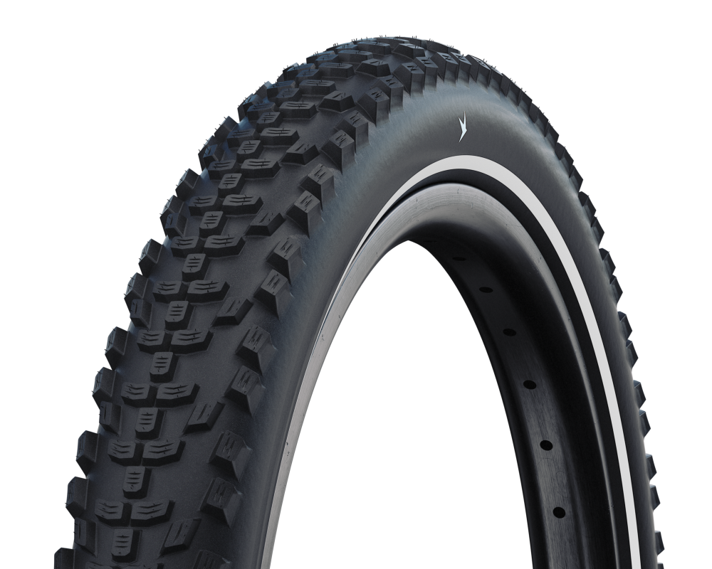 Neumático SCHWALBE SMART SAM CARGO 27.5x2.35 ADDIX-E Super Defense Reflex TubeTipo Rígido