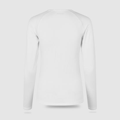 Camiseta interior de manga larga para mujer GRIPGRAB RIDE THERMAL blanca