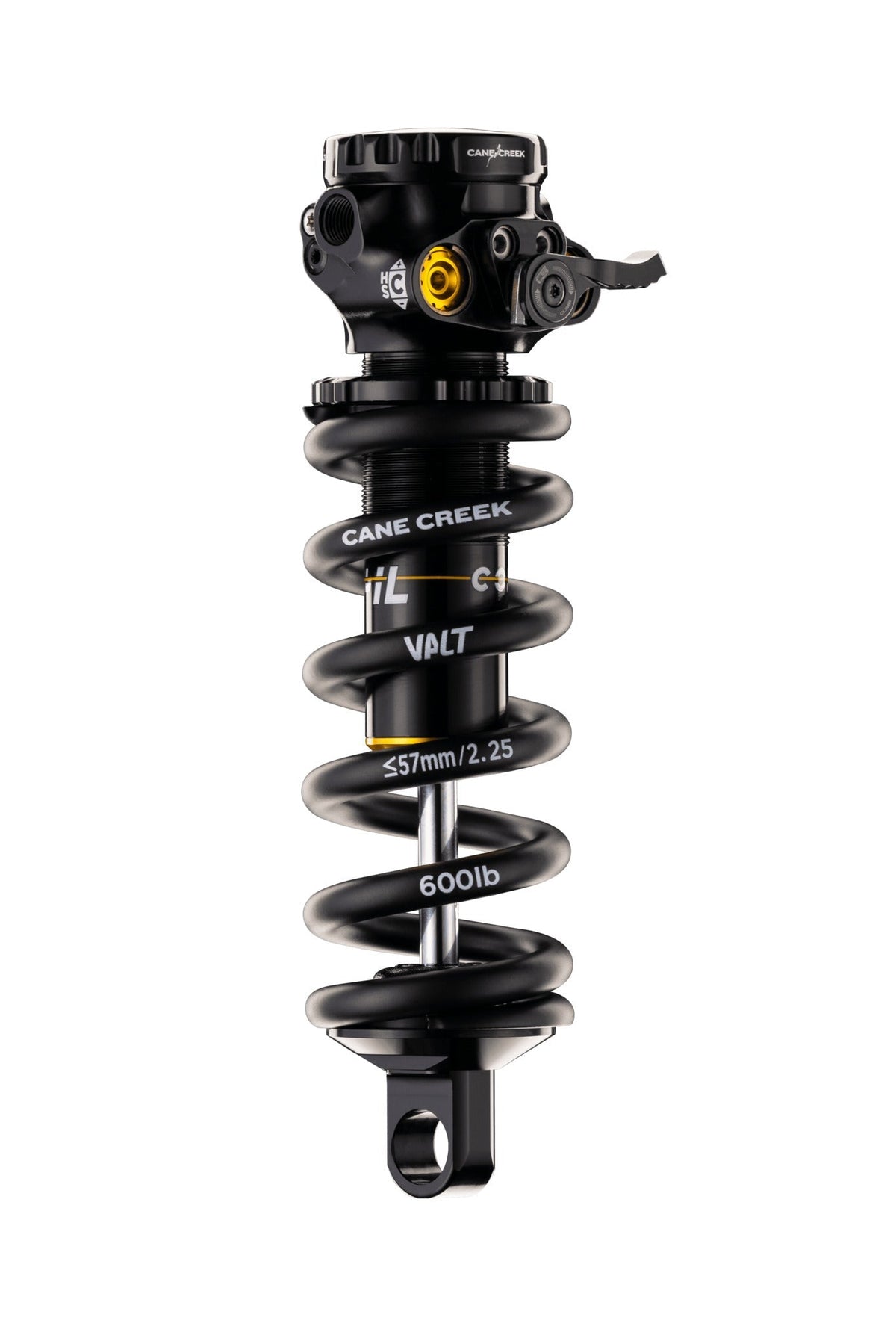 Amortiguador CANE CREEK Coil IL Trunnion - vista montado