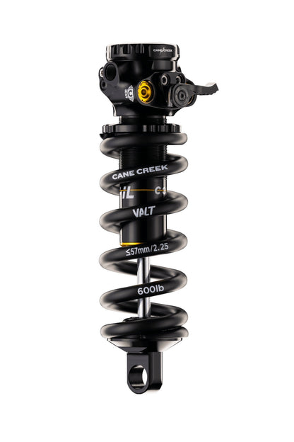 Amortiguador CANE CREEK Coil IL Trunnion - vista montado