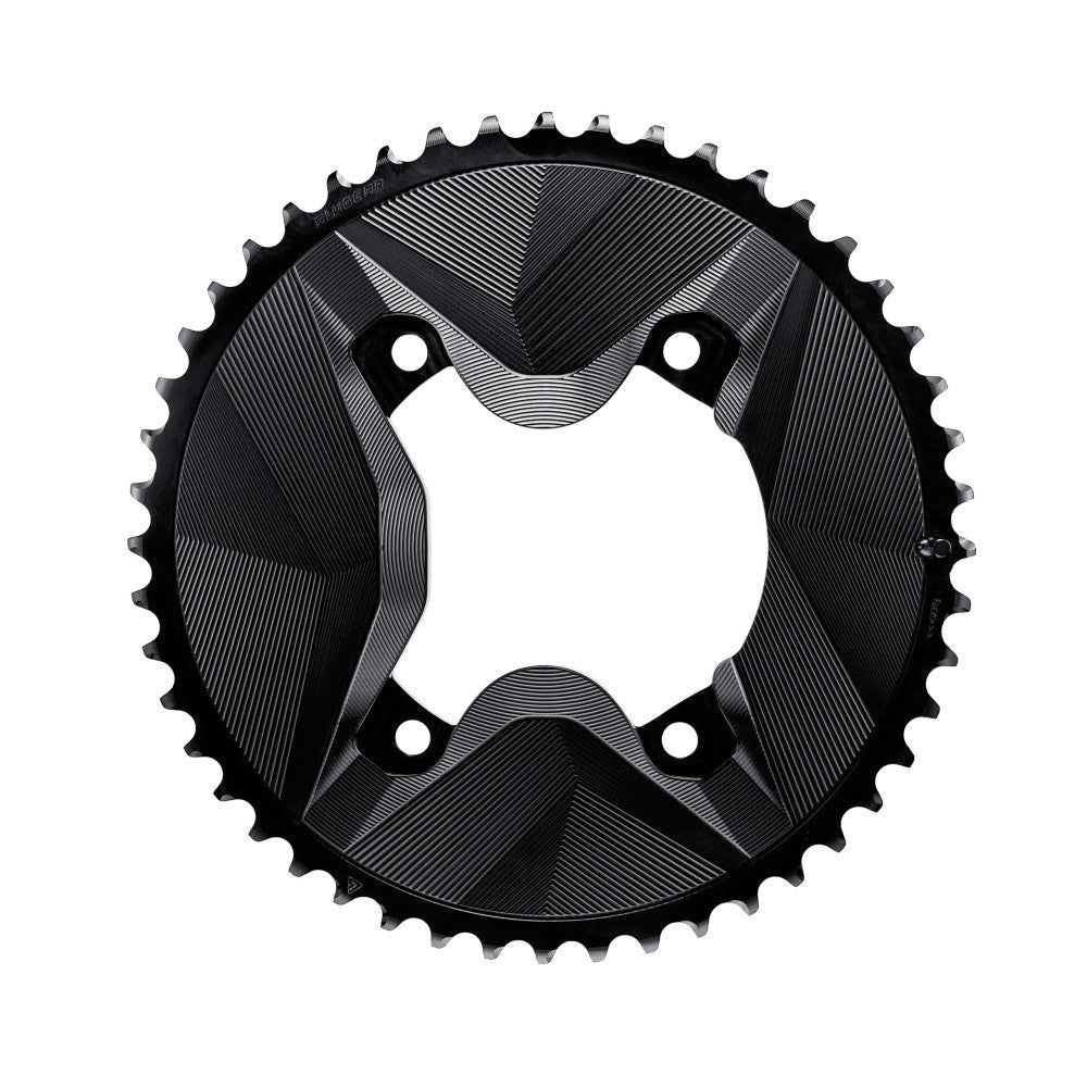 Plato exterior de 12 velocidades ALUGEAR AERO GRX negro