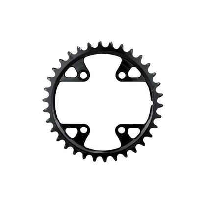 Par de Platos 12V ALUGEAR AERO 110 BCD para Shimano GRX Negro