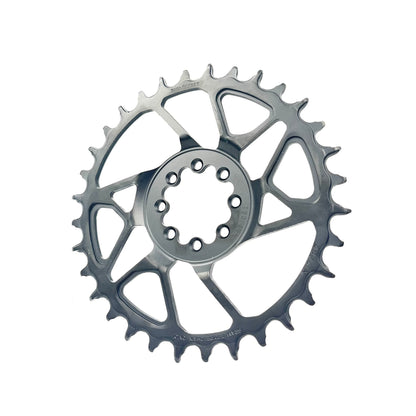 Plato Mono SRAM S1000 T-TYPE EAGLE BOOST 12V Acero Direct Mount Offset 3mm Negro