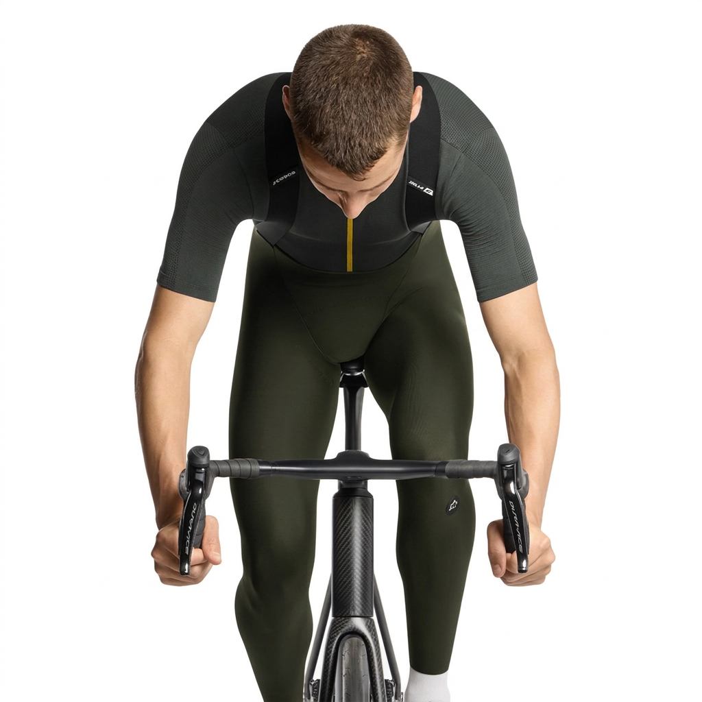 Culote Largo con Tirantes ASSOS MILLE GT SPRING FALL S11 Deep Green