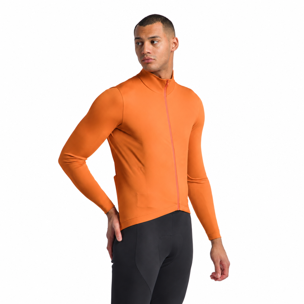 Chaqueta SPORTFUL CLASSIC 2 naranja, vista de tres cuartos sobre fondo blanco