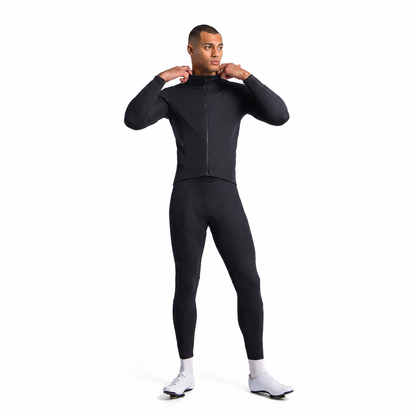 Chaqueta SPORTFUL CLASSIC 2 negra, vista de cuerpo entero sobre fondo blanco