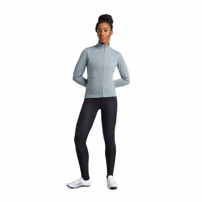 Chaqueta SPORTFUL CLASSIC 2 para mujer gris, vista de cuerpo entero sobre fondo blanco