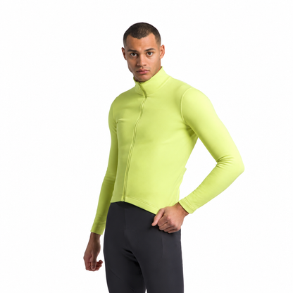 Chaqueta SPORTFUL CLASSIC 2 amarilla, vista frontal sobre fondo blanco