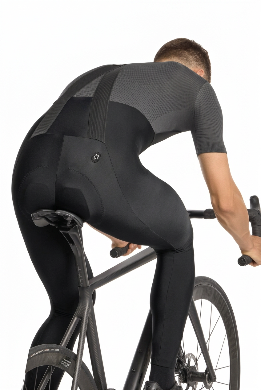 Culote Largo con Tirantes ASSOS MILLE GT SPRING FALL S11 Negro