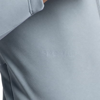 Chaqueta SPORTFUL CLASSIC 2 gris, detalle sobre fondo blanco