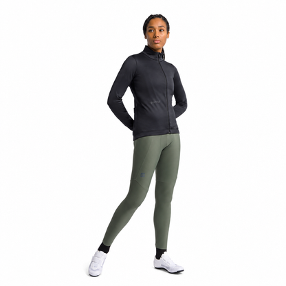Chaqueta SPORTFUL CLASSIC 2 para mujer en negro, vista de cuerpo entero sobre fondo blanco