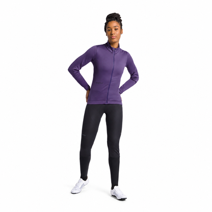 Chaqueta SPORTFUL CLASSIC 2 para mujer en violeta, vista de cuerpo entero sobre fondo blanco