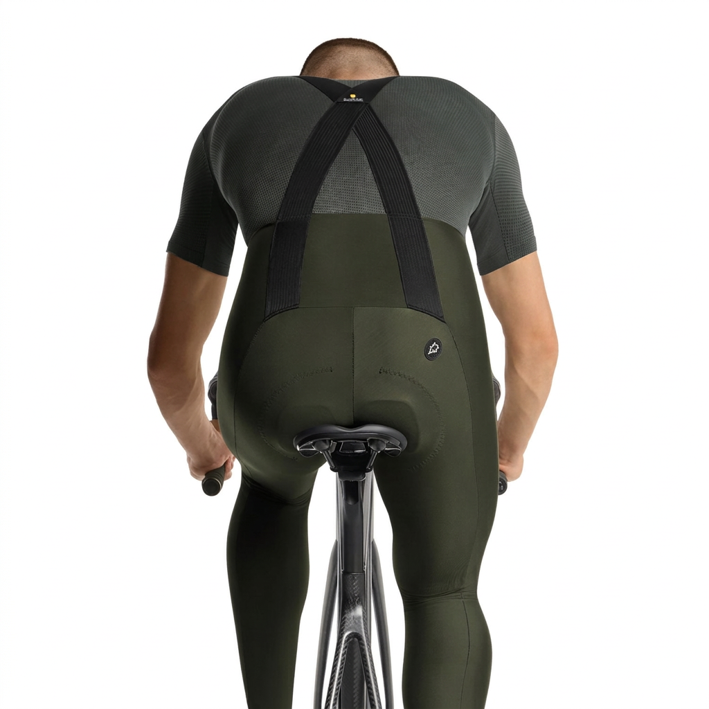 Culote Largo con Tirantes ASSOS MILLE GT SPRING FALL S11 Deep Green