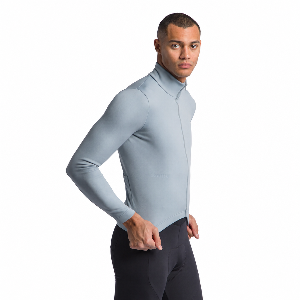 Chaqueta SPORTFUL CLASSIC 2 gris, vista de tres cuartos sobre fondo blanco