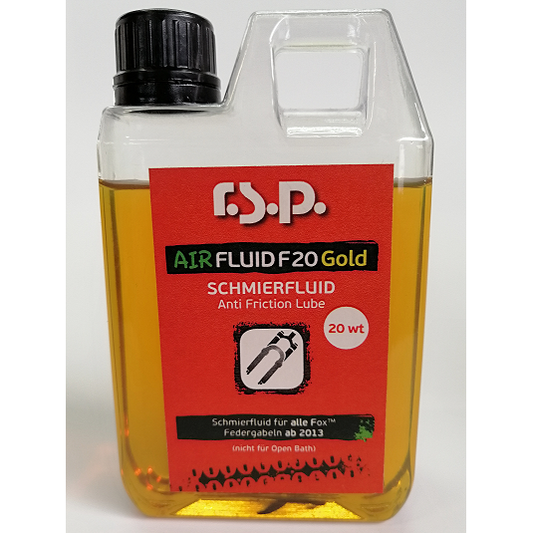 Aceite para horquillas Fox RSP AIR FLUID F 20 GOLD