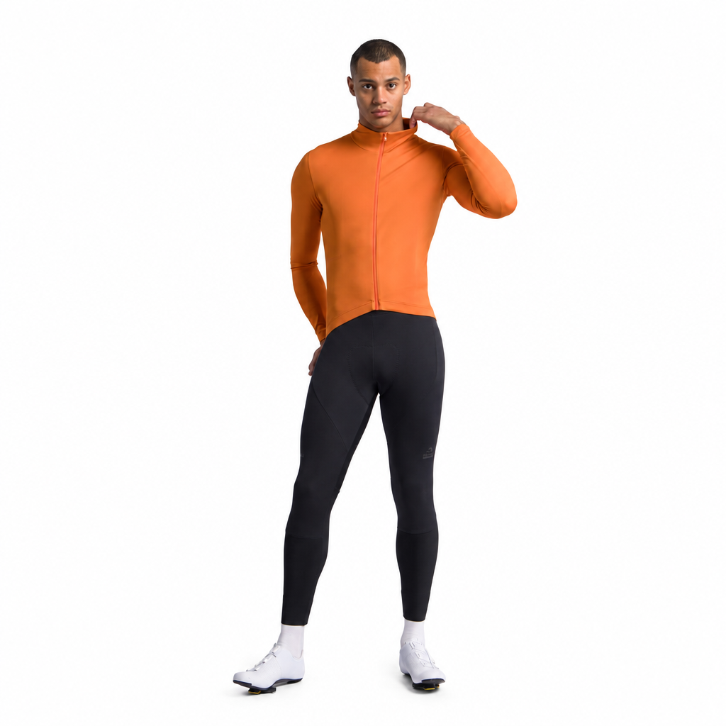 Chaqueta SPORTFUL CLASSIC 2 naranja, vista de cuerpo entero sobre fondo blanco