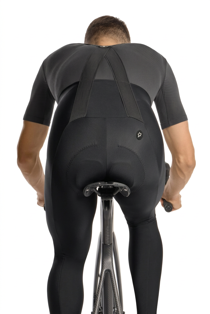 Culote Largo con Tirantes ASSOS MILLE GT SPRING FALL S11 Negro