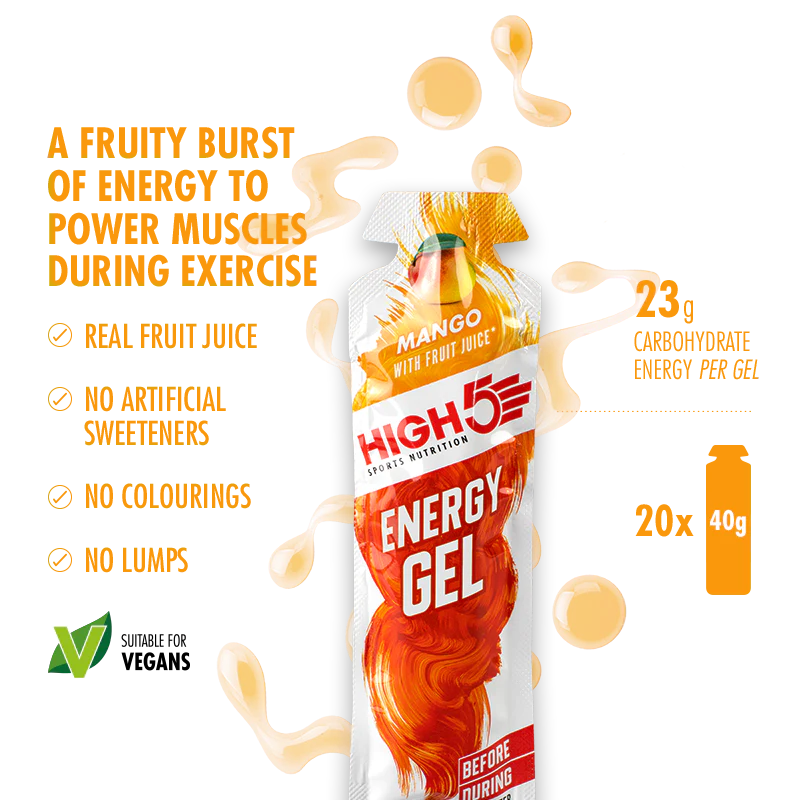 High5 ENERGY GEL Pack (20x23g) Mezcla Sabores