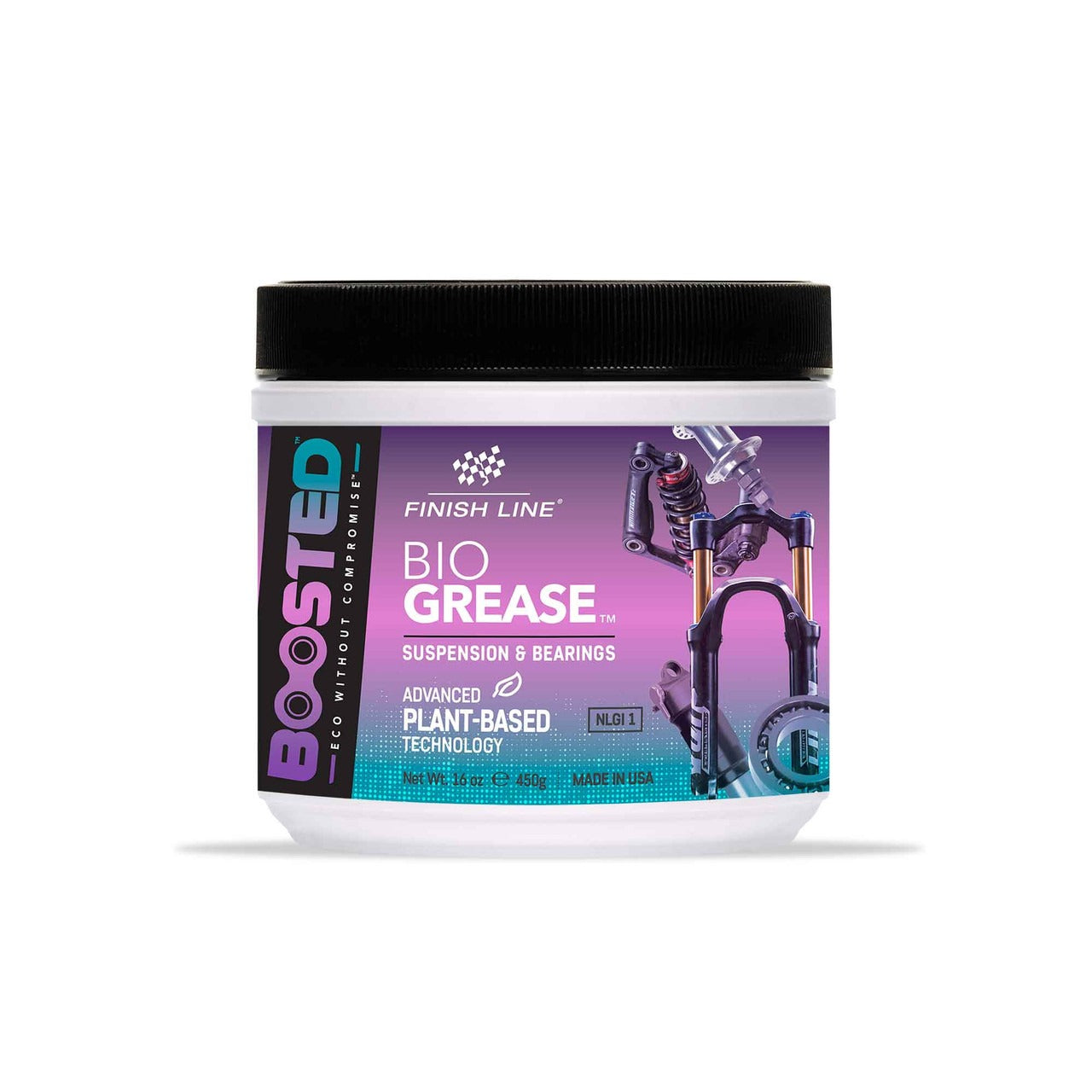 Grasa de suspensión FINISH LINE BOOSTED™ BIO CLEAN (454 g)