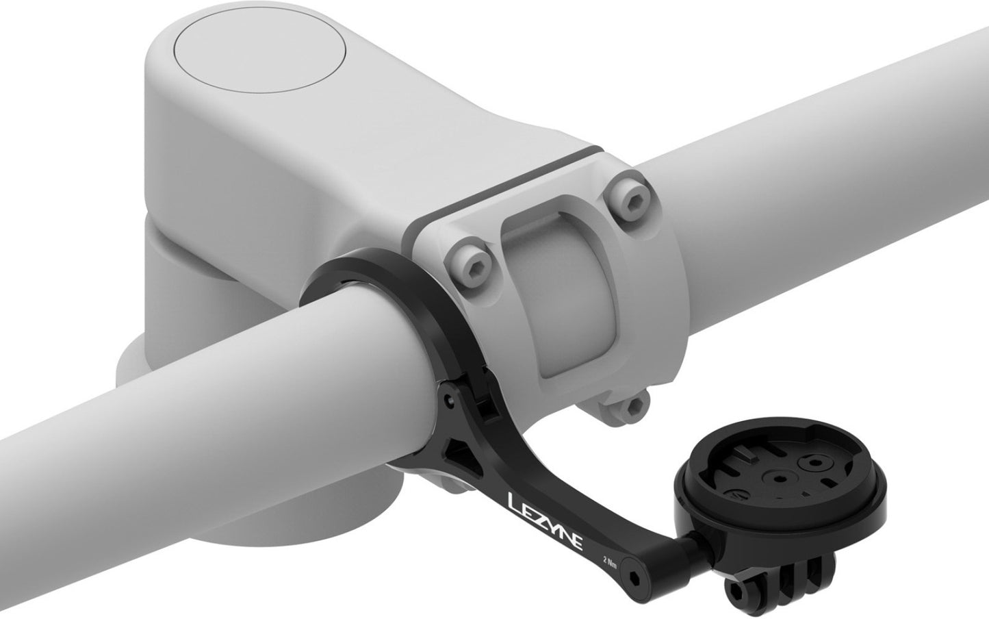Soporte para manillar LEZYNE para GPS GARMIN/WAHOO/LEZYNE, negro