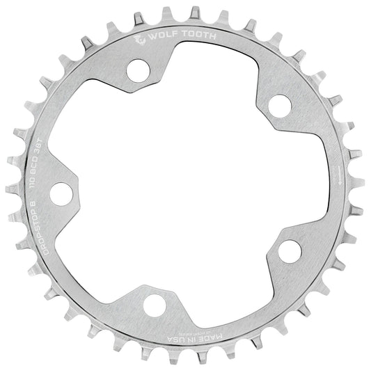 WOLF TOOTH DROP-STOP B GRAVEL/CX 110mm Raw Silver Mono Deck