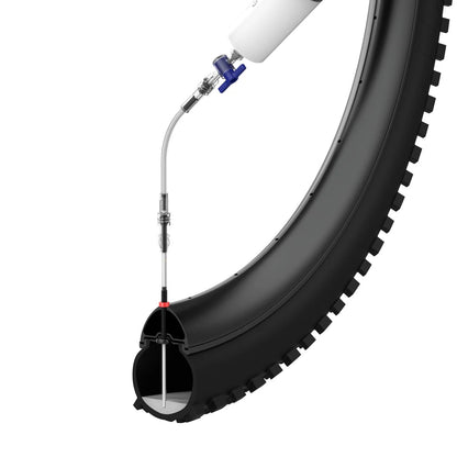 Jeringa para Líquido Sellante KOM CYCLING Desmontador de Válvula Aluminio