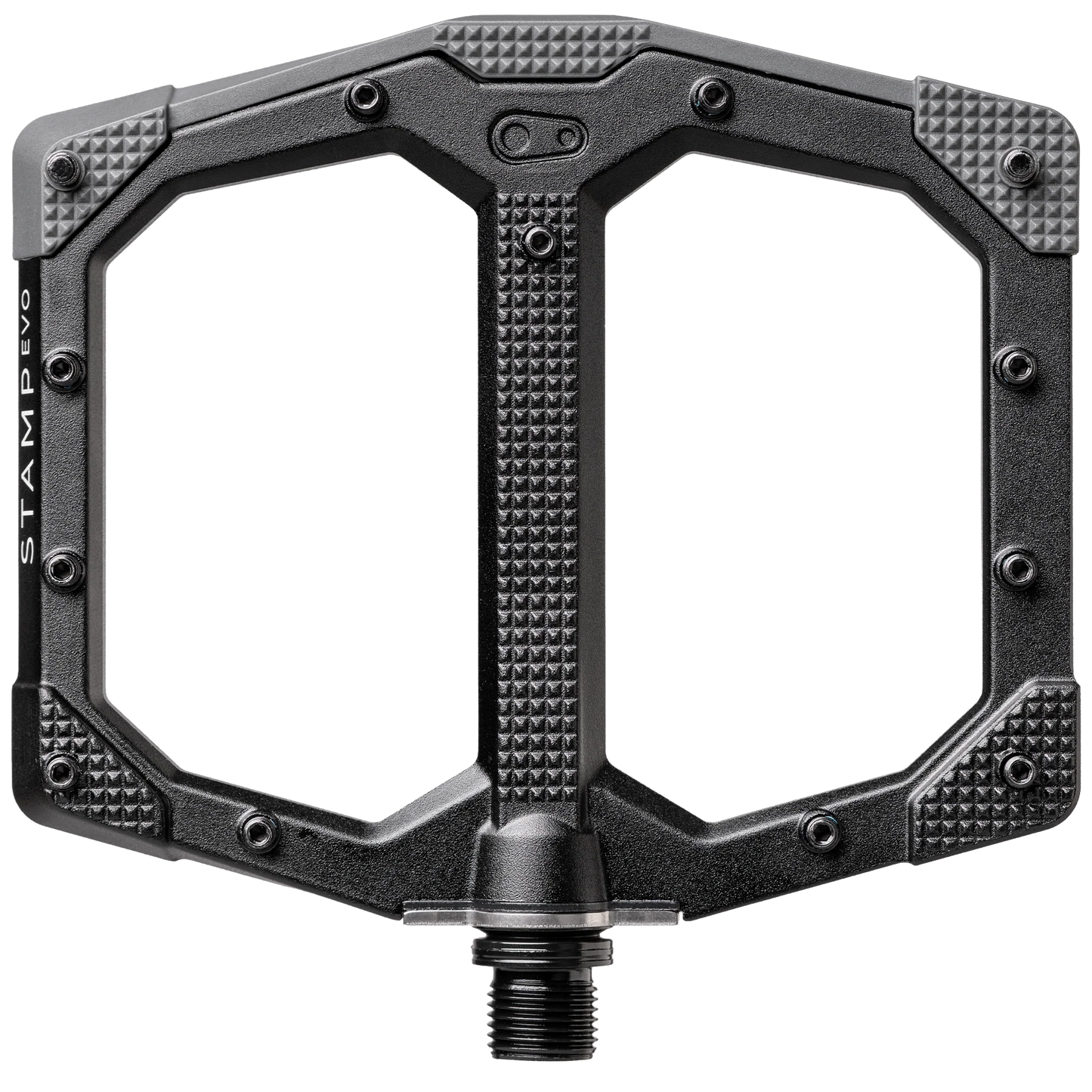 CRANKBROTHERS STAMP EVO Pedales planos grandes Negro