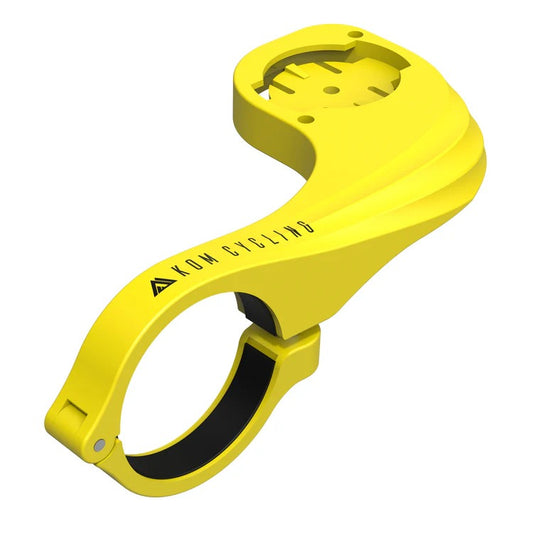 Soporte de manillar para GPS GARMIN KOM CYCLING Amarillo