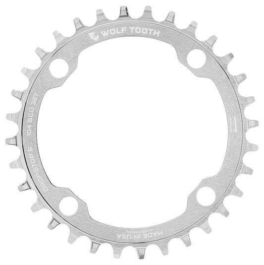 WOLF TOOTH DROP-STOP B 104mm Plata Cruda Mono Deck