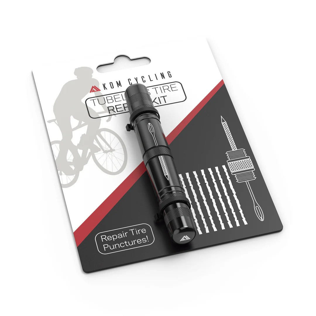 Kit de reparación KOM CYCLING Tubeless Negro