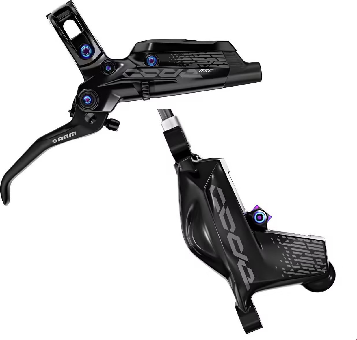 SRAM CODE RSC Freno Trasero Pastillas Metálicas Rainbow