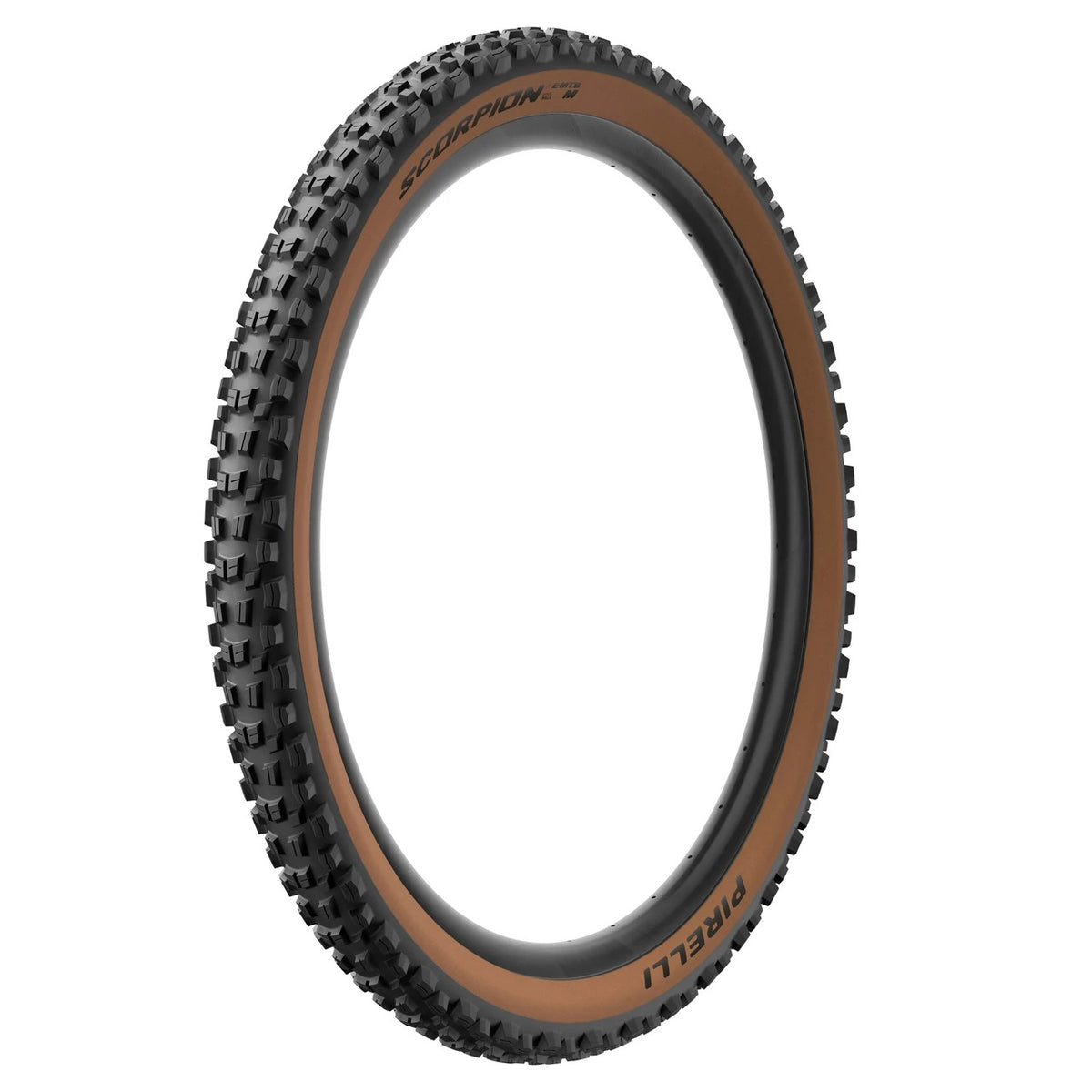 Neumático PIRELLI SCORPION E-MTB M 29x2.60 Tubeless Ready de aro flexible marrón