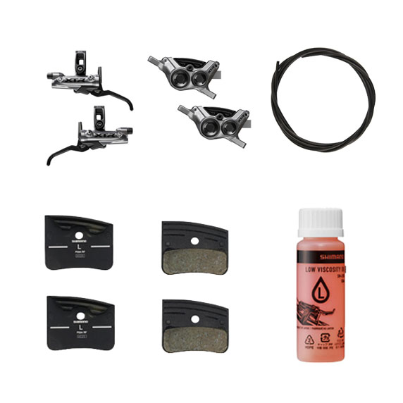 Par de Frenos SHIMANO XTR M9220 Enduro 4 Pistones