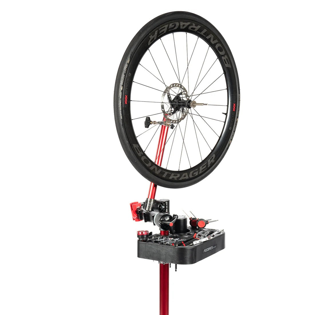 Pro FEEDBACK Truing Stand con adaptador de eje