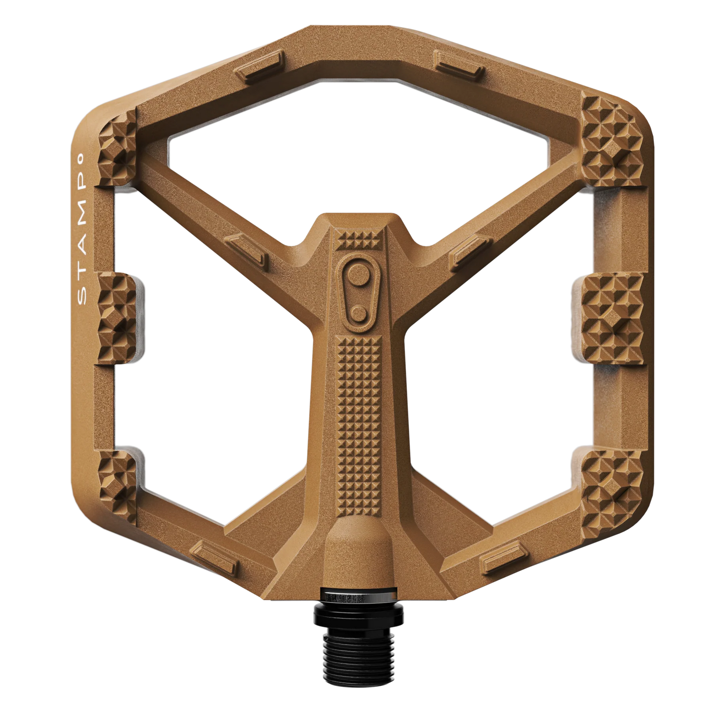 Pedales planos CRANKBROTHERS STAMP 0 Large Marrón