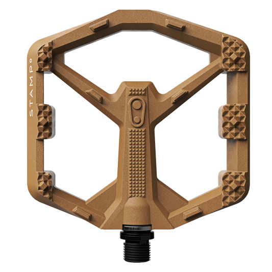 Pedales planos CRANKBROTHERS STAMP 0 Large Marrón