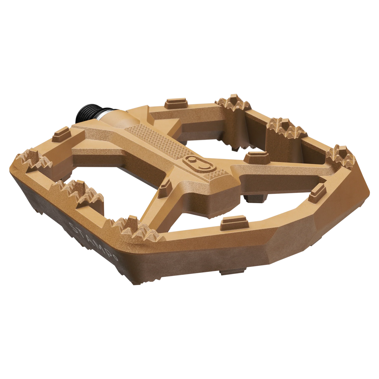 Pedales planos CRANKBROTHERS STAMP 0 Large Marrón