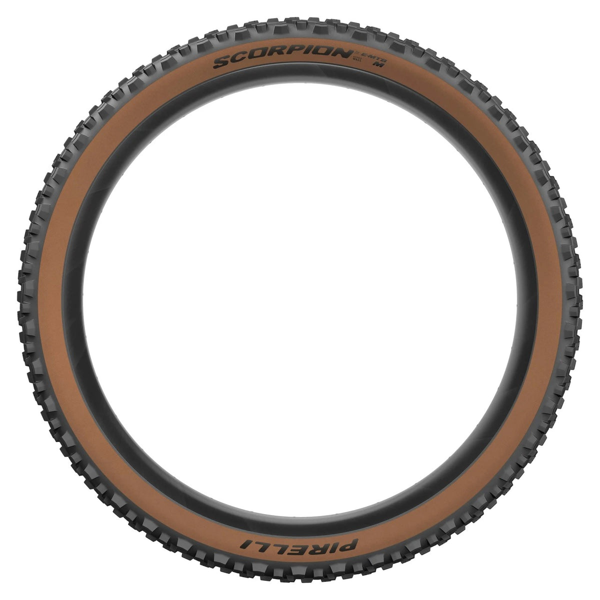 Neumático PIRELLI SCORPION E-MTB M 29x2.60 Tubeless Ready de aro flexible marrón