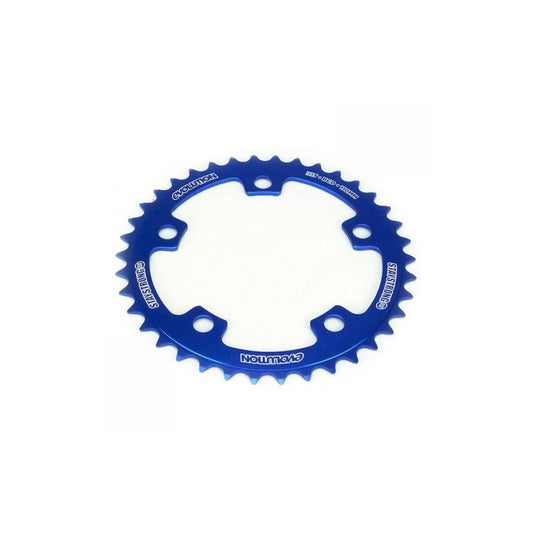 Plato STAY STRONG 5 Tornillos Azul