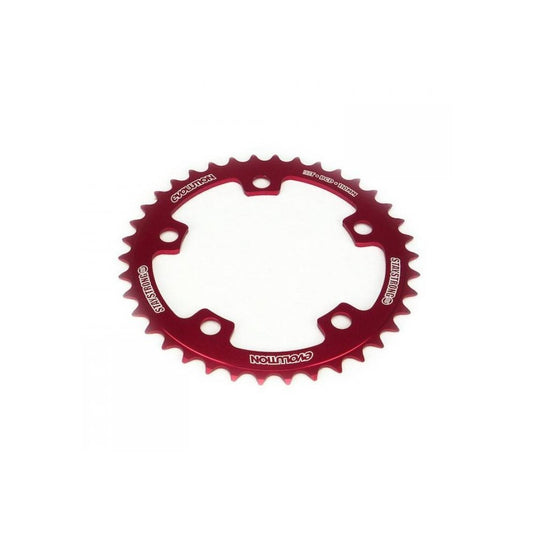 Plato STAY STRONG 5 Tornillos Rojo