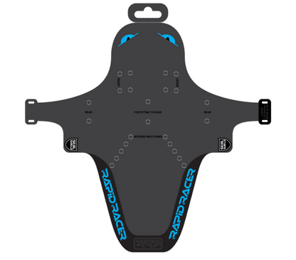 Guardabarros RRP EnduroGuard Standard (horquilla 80 a 120mm) Negro/Azul Cielo