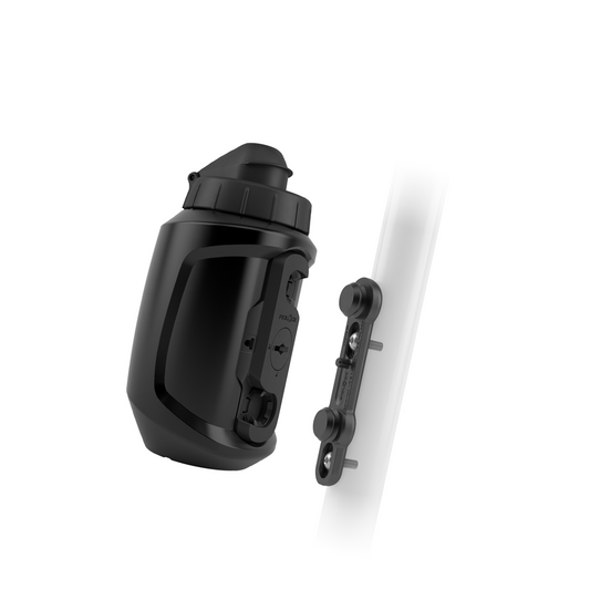 Kit de botella y portabidón FIDLOCK TWIST UNI BASE 550 ml Negro