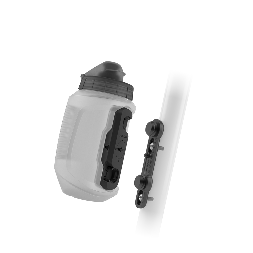 Kit Bidón y Portabidón FIDLOCK TWIST UNI BASE 550 ml Transparente