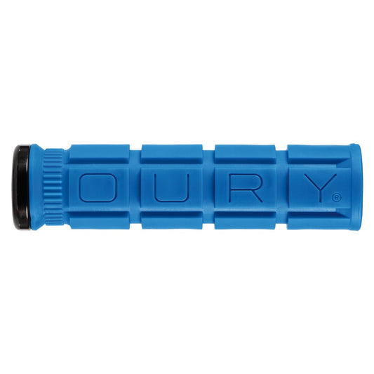 Puños OURY Lock-on V2 135mm Azul