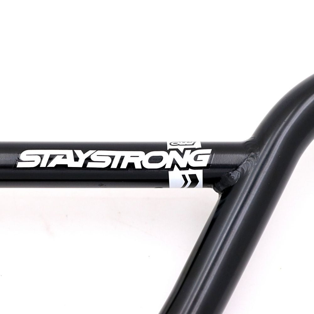 Manillar BMX STAYSTRONG Chevron Cruiser V2 Black Ø22.2mm