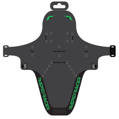 Guardabarros RRP EnduroGuard Standard (horquilla 80 a 120mm) Negro/Verde flúo