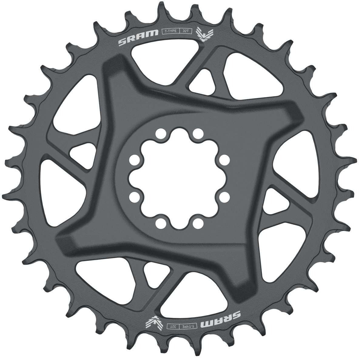 Plato Mono SRAM GX T-Type EAGLE BOOST 12V DM, desplazamiento de 3 mm, gris